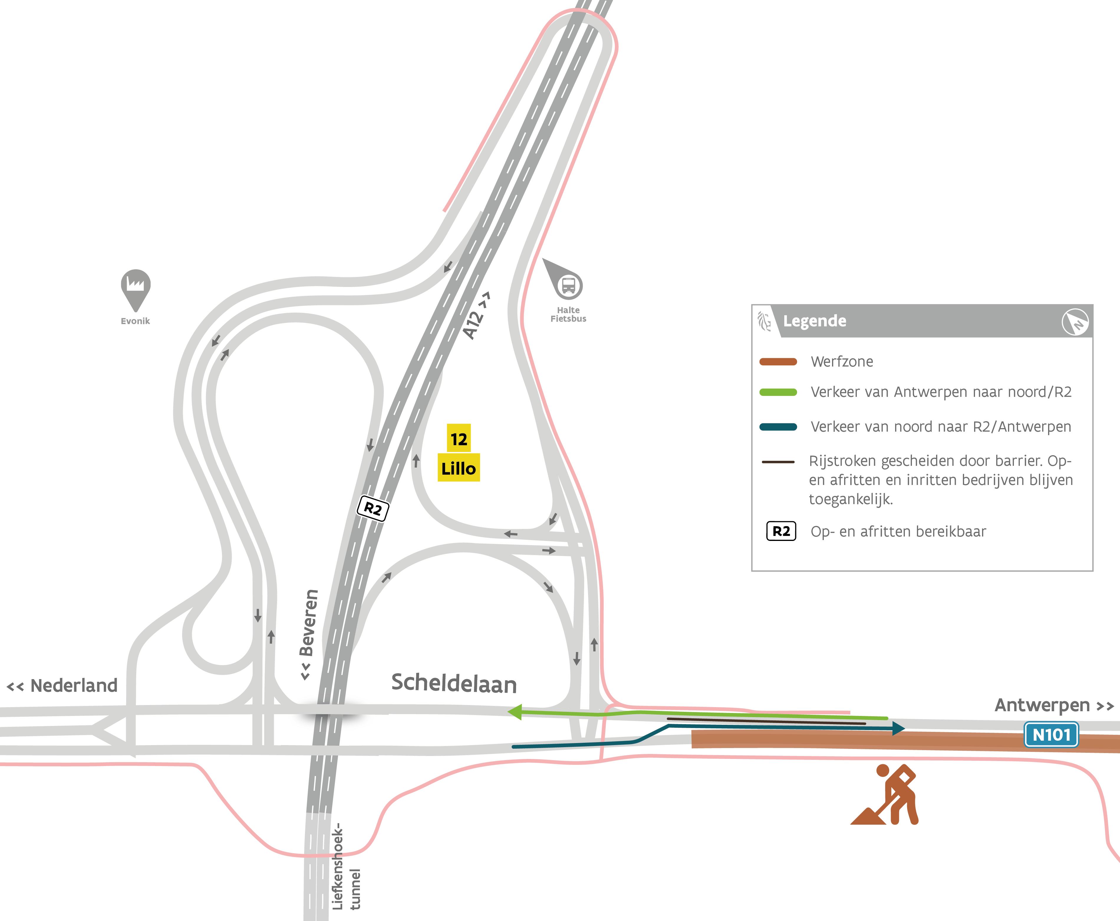 Verkeerssituatie Tijdens De Werken | Wegen En Verkeer